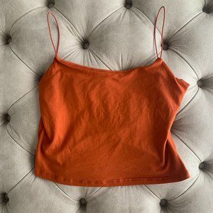 Orange Crop Top
